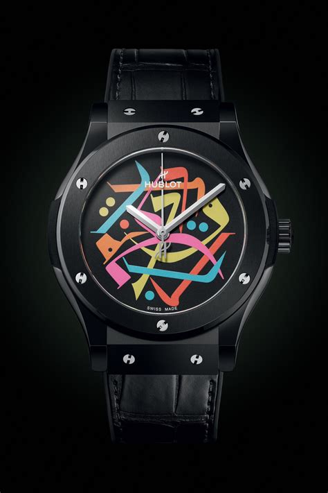 hublot arabic edition|CLASSIC FUSION BLACK MAGIC DUBAI WATCH WEEK.